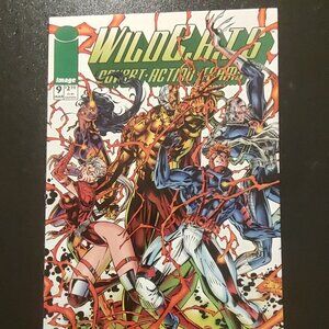 WILDCATS # 9 IMAGE COMICS  ART AND COVER BY JIM LEE AND SCOTT WILLIAMS